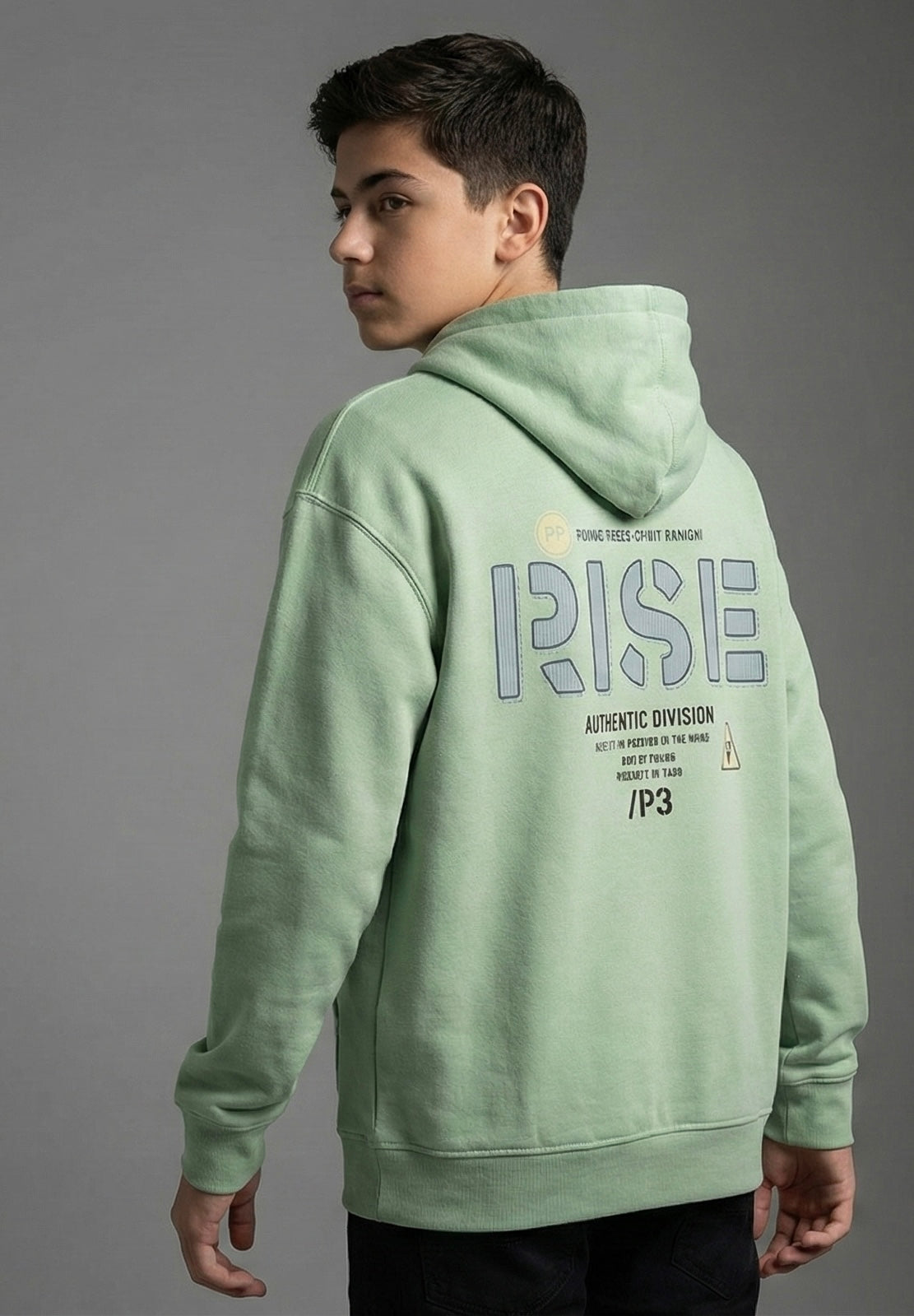 Relaxed Fit Hooded Fleece