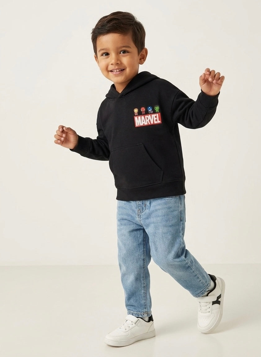 Boy's Marvel Avengers Chibi Graphic Hoodie