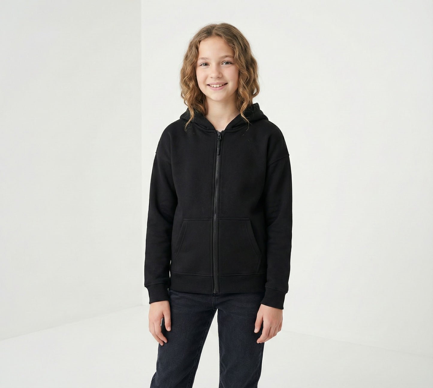Unisex Premium Youth Signature Full-Zip Sweatshirt