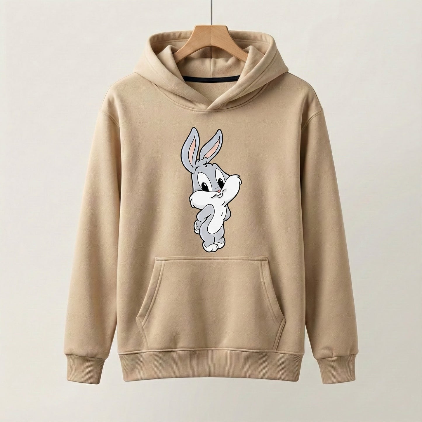 Girls Classic Bugs Bunny Oversized Hoodie