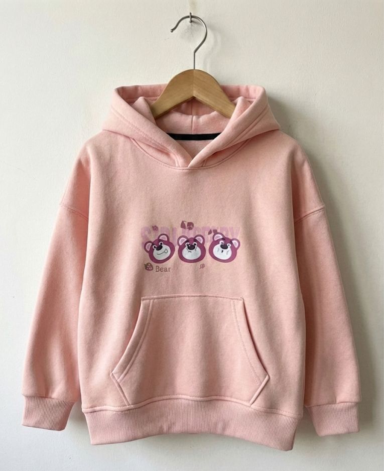 Girls' Fleece Hooded Sweatshirt