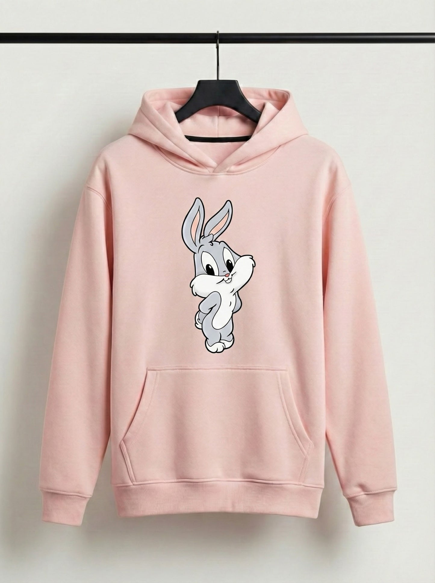 Girls Classic Bugs Bunny Oversized  Hoodie