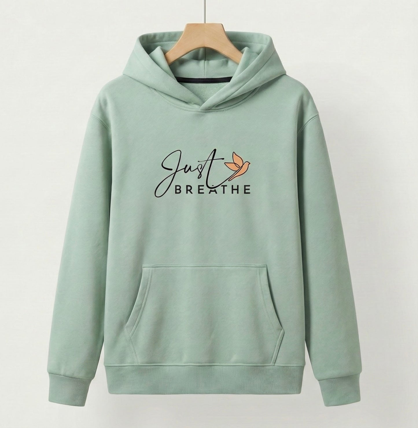 Girls Inspirational Graphic Hoodie with Dove