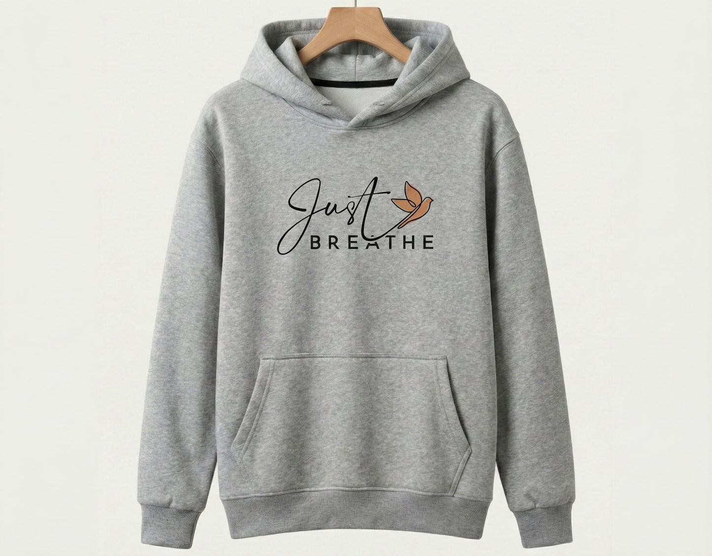 Girls Inspirational Graphic Hoodie with Dove
