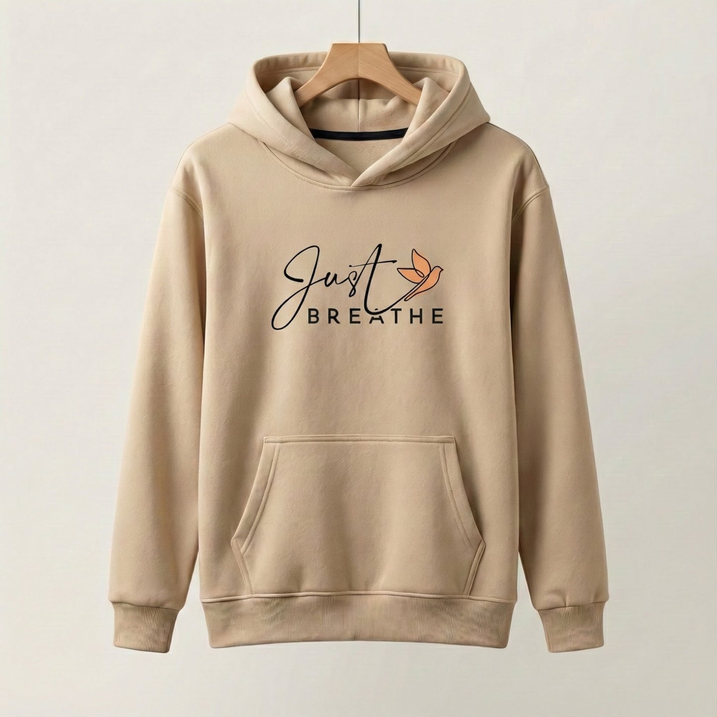 Girls Inspirational Graphic Hoodie with Dove