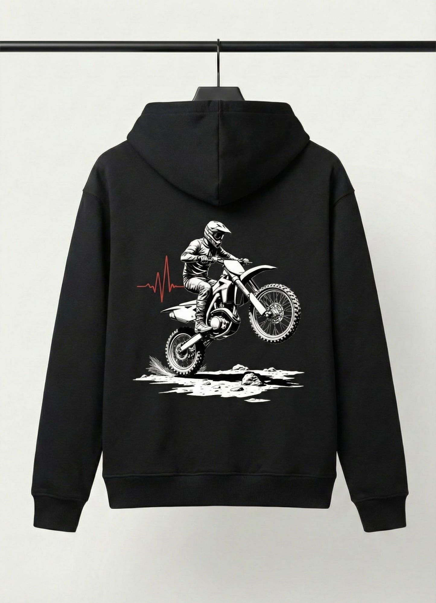 Boy's Motocross Life Graphic Hoodie