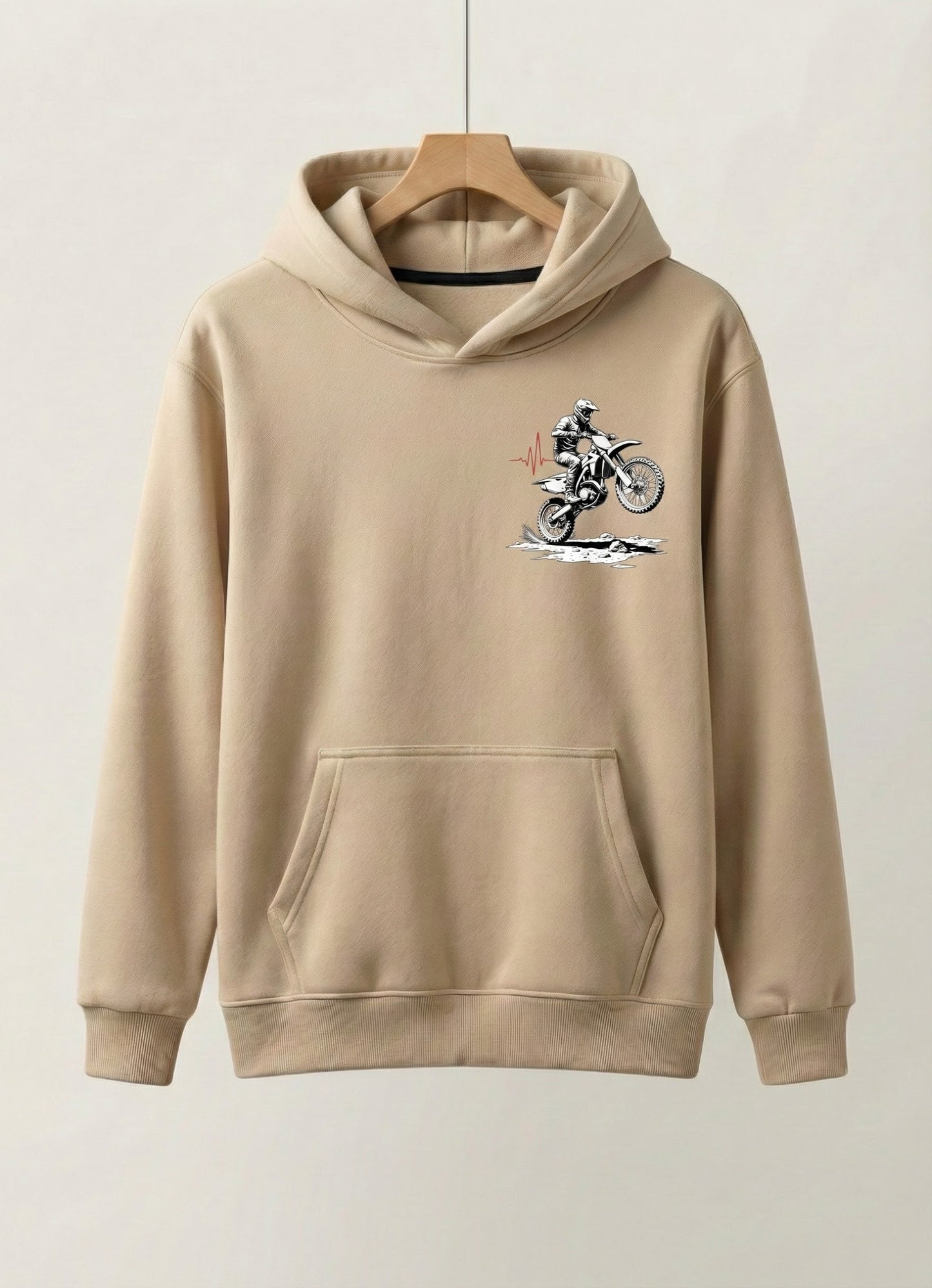 Boy's Motocross Life Graphic Hoodie