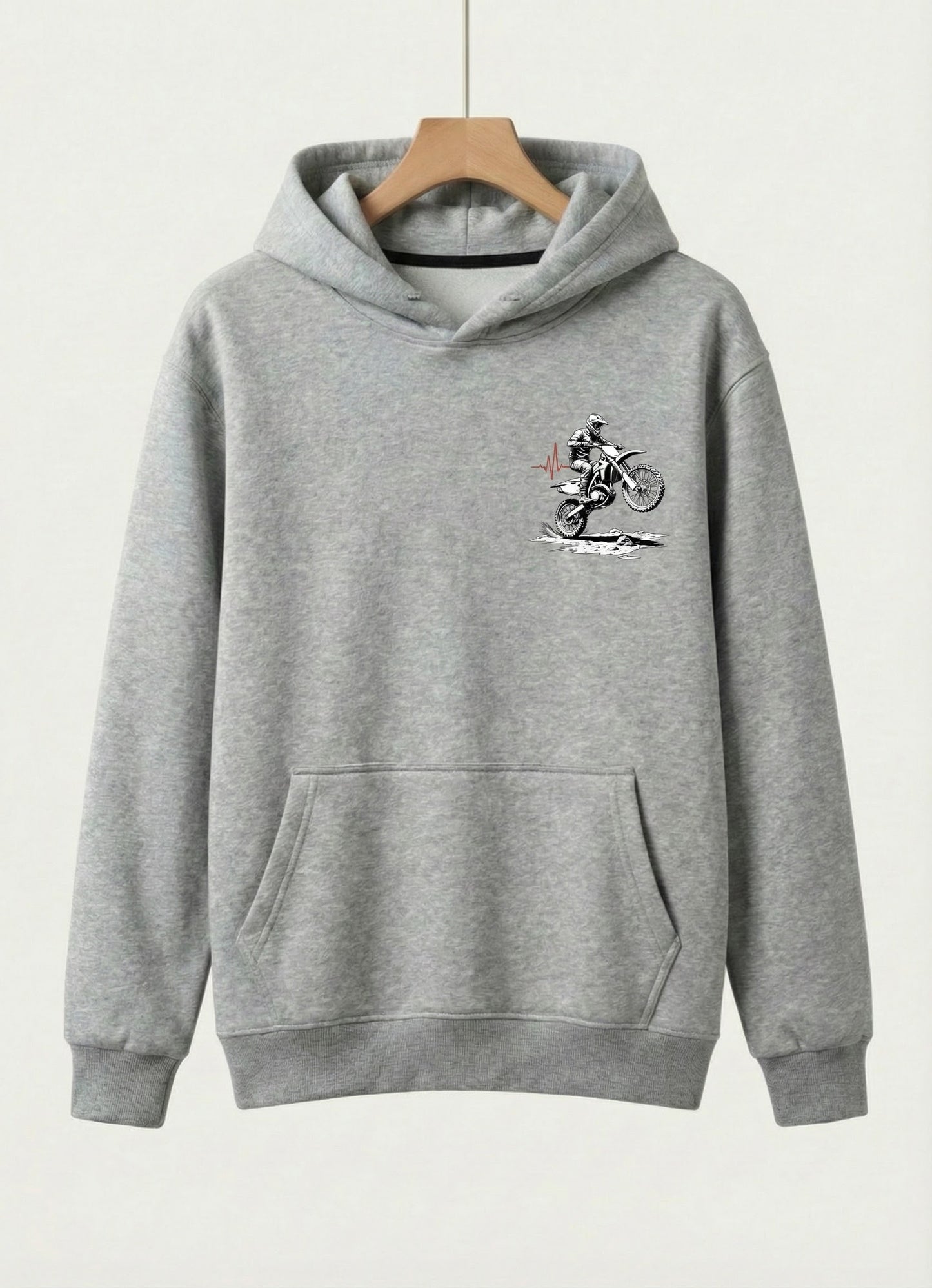 Boy's Motocross Life Graphic Hoodie