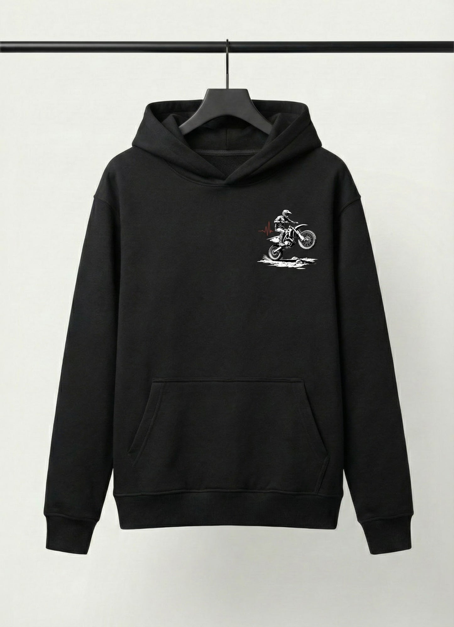 Boy's Motocross Life Graphic Hoodie