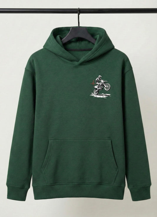 Boy's Motocross Life Graphic Hoodie