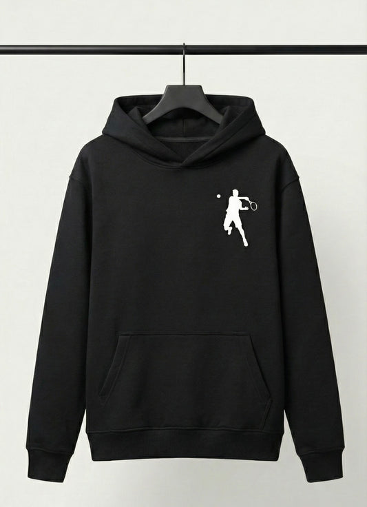 Boys Oversized Tennis Graphic Hoodie