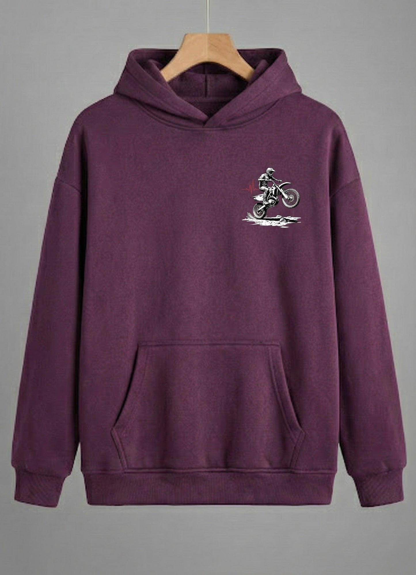 Boy's Motocross Life Graphic Hoodie