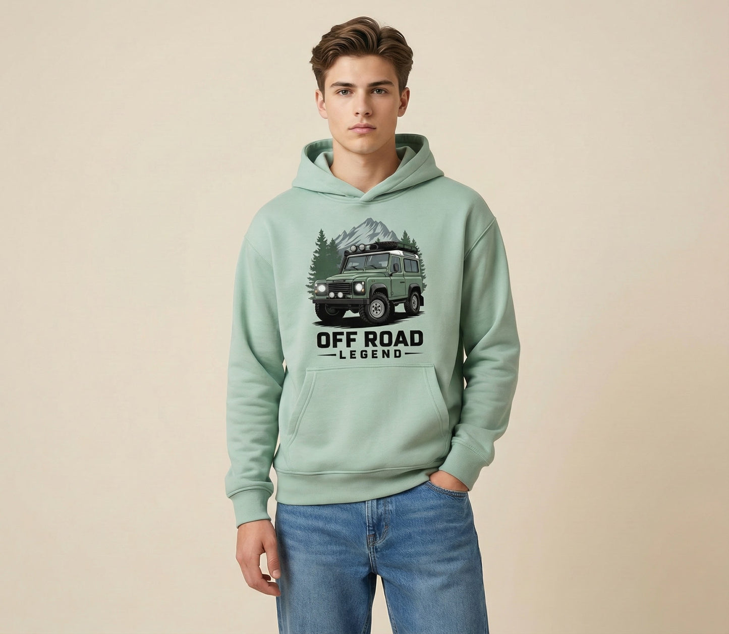 Boys Off-Road Legend Premium Graphic Hoodie